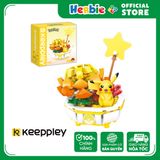 Đồ Chơi Lắp Ráp KEEPPLEY Pokemon Bonsai Series Pikachu K20217 - Herbie Toys