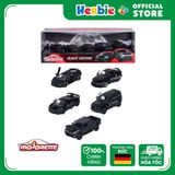 Bộ Đồ Chơi 5 Xe Mô Hình MAJORETTE Black Edition 5 Pieces Giftpack 212053191 - Herbie Toys