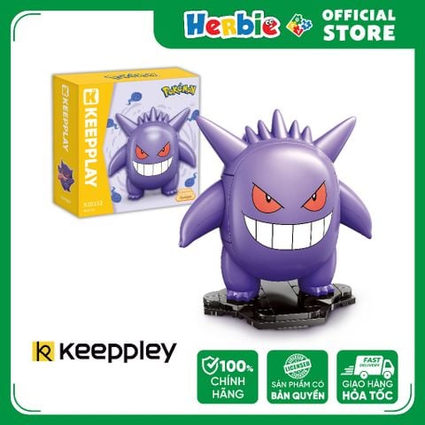 Đồ Chơi Lắp Ráp KEEPPLEY Pokemon - Kuppy Gengar K20233 Building Block - Herbie Toys