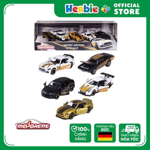 Bộ 5 Đồ Chơi Xe Mô Hình MAJORETTE Edition 9 Giftpack 212054031 - Herbie Toys