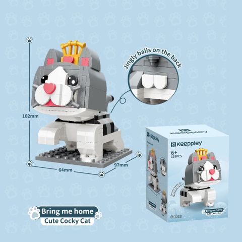 [GIFT] Đồ Chơi Lắp Ráp KEEPPLEY Nhiều Chủ Đề - Herbie Toys