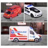 Bộ 3 Đồ Chơi Xe Mô Hình Cứu Hộ MAJORETTE S.O.S. 3 Pieces Set 212057261 - Herbie Toys
