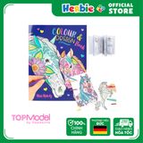 Đồ Chơi BST Thiết Kế Tô Màu TOPMODEL Miss Melody Colour & Design Book 0412452 - Herbie Toys