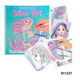 BST thiết kế thời trang Fantasy Model Colouring Book Silver Art TOPMODEL TM011237