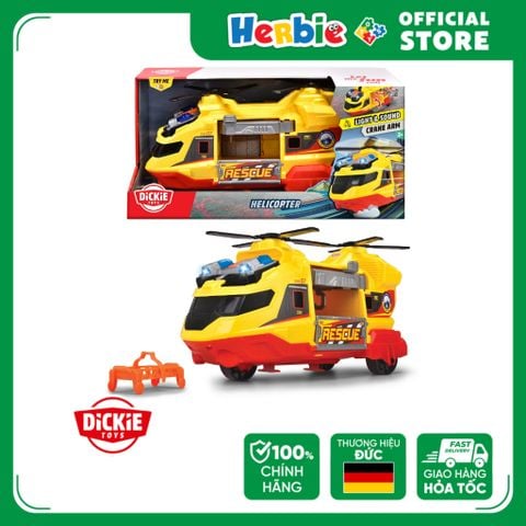 Đồ Chơi Máy Bay Cứu Hộ DICKIE TOYS Helicopter 203306023 - Herbie Toys