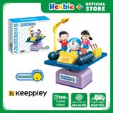 Đồ Chơi Lắp Ráp KEEPPLEY Doraemon Time Machine K20401 - Herbie Toys