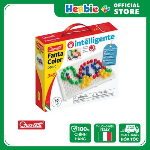 Đồ Chơi Giáo Dục Phát Triển Trí Tuệ QUERCETTI 2123 FantaColor Tab Basic 60 Pieces - Herbie Toys