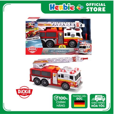 Đồ Chơi Xe Cứu Hỏa DICKIE TOYS Fire Commander 203308377 - Herbie Toys