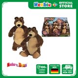 Đồ Chơi Gấu MASHA AND THE BEAR Masha Plush Bear 109301071 - Herbie Toys