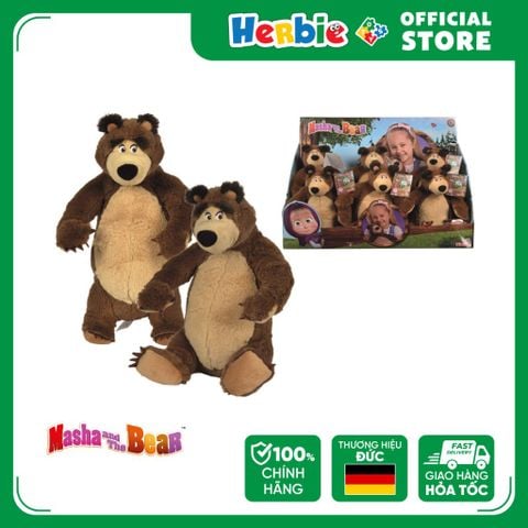 Đồ Chơi Gấu MASHA AND THE BEAR Masha Plush Bear 109301071 - Herbie Toys