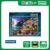 Đồ Chơi Xếp Hình Puzzle 1000 Mảnh RAVENSBURGER Dinner in Positano Jigsaw Puzzle 152636 - Herbie Toys