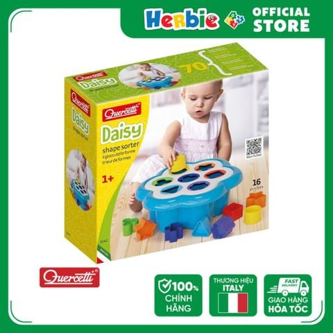 Đồ Chơi Giáo Dục Phát Triển Trí Tuệ QUERCETTI 0242 Daisy Shapes Sorter - Herbie Toys
