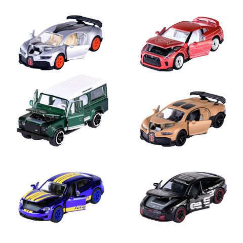 [CHỌN MẪU] Đồ Chơi Xe Mô Hình Cao Cấp MAJORETTE Deluxe Cars Tin Box 212053190 Diecast - Herbie Toys