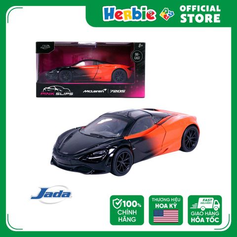 Đồ Chơi Xe Mô Hình JADA TOYS Pink Slips 1:32 Mclaren 720S - Herbie Toys