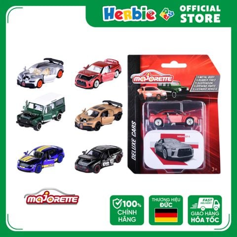 Đồ Chơi Xe Mô Hình Cao Cấp MAJORETTE Deluxe Cars Tin Box 212053190 Diecast - Herbie Toys