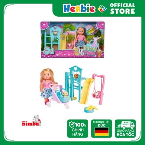 Đồ Chơi Búp Bê EVI LOVE Puppy Fun 105733477 - Herbie Toys