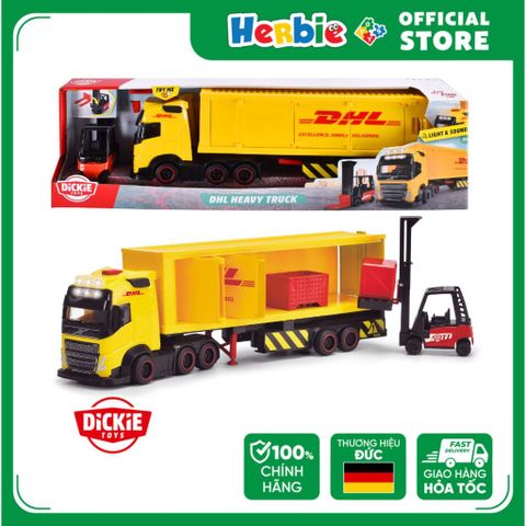 Đồ Chơi Xe Tải DICKIE TOYS DHL Truck 203747018 - Herbie Toys