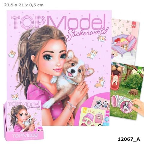 Đồ chơi BST thiết kế thời trang Corgi kèm sticker TOPMODEL 0412067