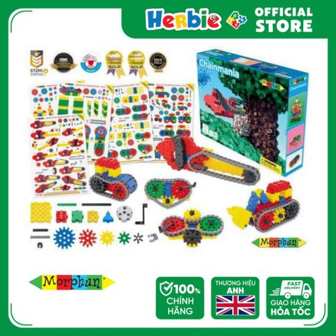 Đồ Chơi Lắp Ráp Phát Triển Trí Tuệ MORPHUN Chainmania 270 pcs MP42810 - Herbie Toys