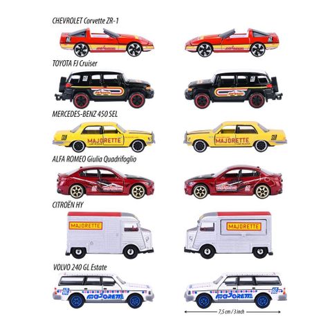Đồ Chơi Xe Mô Hình MAJORETTE Anniversary Edition Premium Cars 212054100 - Herbie Toys