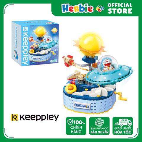 Đồ Chơi Lắp Ráp KEEPPLEY Doraemon Space Exploration K20421 - Herbie Toys