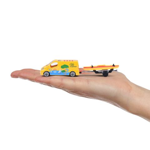 Đồ Chơi Xe Mô Hình MAJORETTE French Touch Trailer 212055014 - Herbie Toys