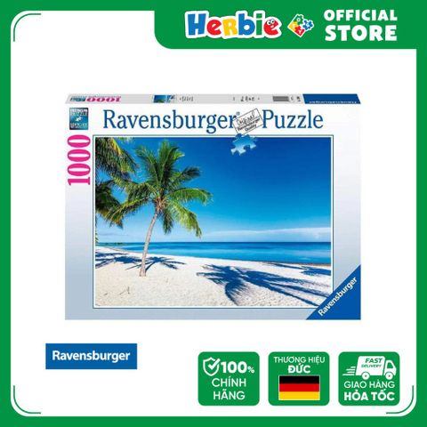 Đồ Chơi Xếp Hình Puzzle 1000 Mảnh RAVENSBURGER Beach Escape Jigsaw Puzzle 159895 - Herbie Toys