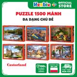 [CHỌN MẪU] Đồ Chơi Xếp Hình Puzzle 1500 Mảnh CASTORLAND Đa Dạng Chủ Đề - Herbie Toys