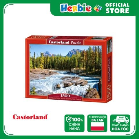 Đồ Chơi Xếp Hình Puzzle 1500 Mảnh CASTORLAND Athabasca River Jasper National Park Puzzle C-150762 - Herbie Toys