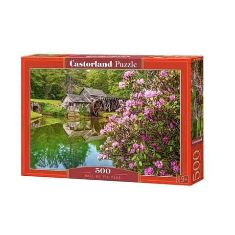 Xếp hình puzzle ngôi nhà nhỏ bên hồ 500 mảnh CASTORLAND B-53490