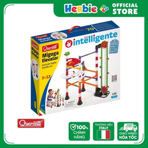 Đồ chơi Đường ray xoáy Roller Coaster QUERCETTI 6429