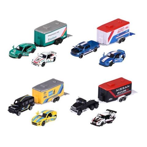 Đồ Chơi Xe Mô Hình MAJORETTE Car Trailer 212053111 - Herbie Toys