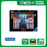 Đồ Chơi Xếp Hình Puzzle 1000 Mảnh RAVENSBURGER Winter Moose Jigsaw Puzzle 139798 - Herbie Toys
