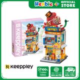Đồ Chơi Lắp Ráp KEEPPLEY City Corner Korean Barbeque Restaurant Building Blocks K28024 - Herbie Toys