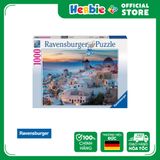 Đồ Chơi Xếp Hình Puzzle 1000 Mảnh RAVENSBURGER Santorini Jigsaw Puzzle 196111 - Herbie Toys