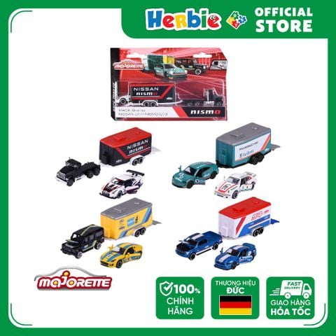 Đồ Chơi Xe Mô Hình MAJORETTE Car Trailer 212053111 - Herbie Toys