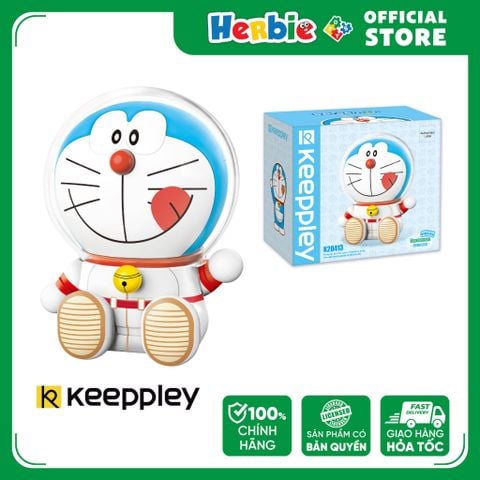Đồ Chơi Lắp Ráp KEEPPLEY Doraemon Astronaut K20413 - Herbie Toys