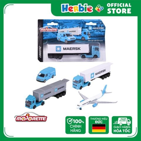 Đồ Chơi Xe Mô Hình MAJORETTE MAERSK Transport Vehicles 212057289 - Herbie Toys