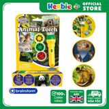 Đồ Chơi Đèn Pin Flashlight BRAINSTORM TOYS Animal Torch and Projector E2012 - Herbie Toys