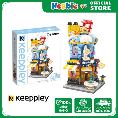 Đồ Chơi Lắp Ráp KEEPPLEY City Corner Fashion Department Store Building Blocks C0105 - Herbie Toys