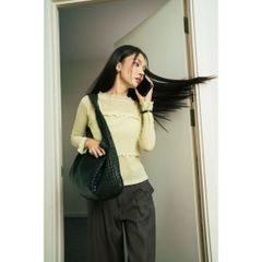 Áo Thun Tay Dài VM STYLE Chất Thun Giấy Phối Áo Kiểu Hai Dây ATU00945