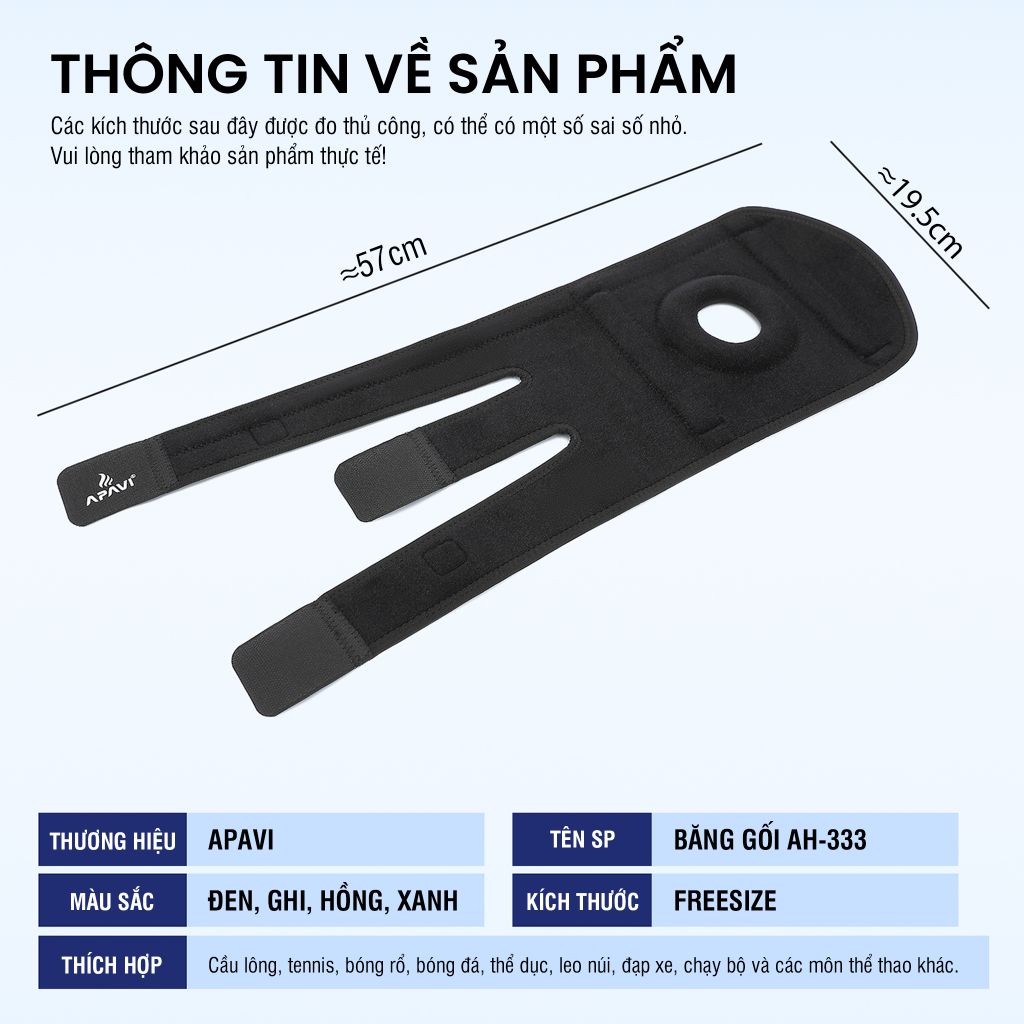 Băng gối Apavi AH-333