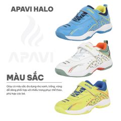 Giày cầu lông trẻ em Apavi Halo