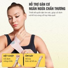 Đai bảo vệ cổ tay APAVI AH-105, Mỏng – Êm – Thoáng – Chống đau hiệu quả