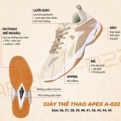 Giày cầu lông Apavi Apex