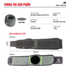 Đai bảo vệ khuỷu tay AH-135, Chống sốc – Nén ép – Cố định – Tối ưu vận động thể thao