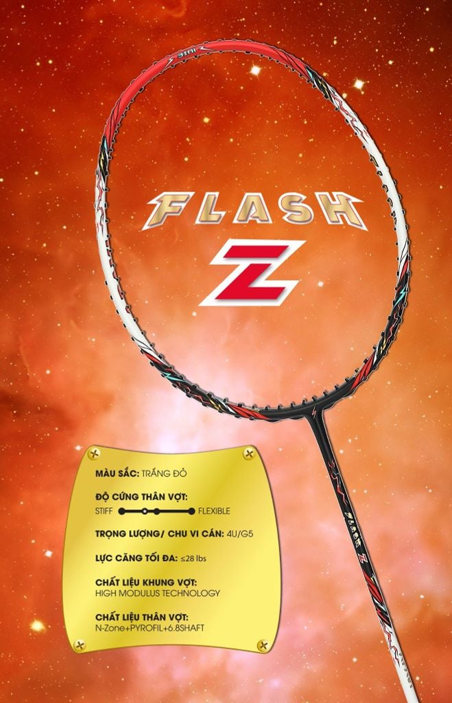 Vợt cầu lông Apavi Flash Z