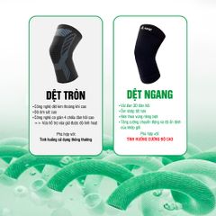 Đai bảo vệ khớp gối APAVI AH-316, Thiết kế hoa văn giúp phân tán áp lực, giảm chấn khớp gối hiệu quả