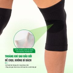 Đai bảo vệ khớp gối APAVI AH-316, Thiết kế hoa văn giúp phân tán áp lực, giảm chấn khớp gối hiệu quả