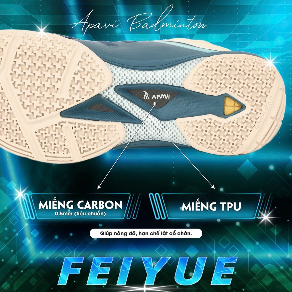 Giày cầu lông Apavi Feiyue